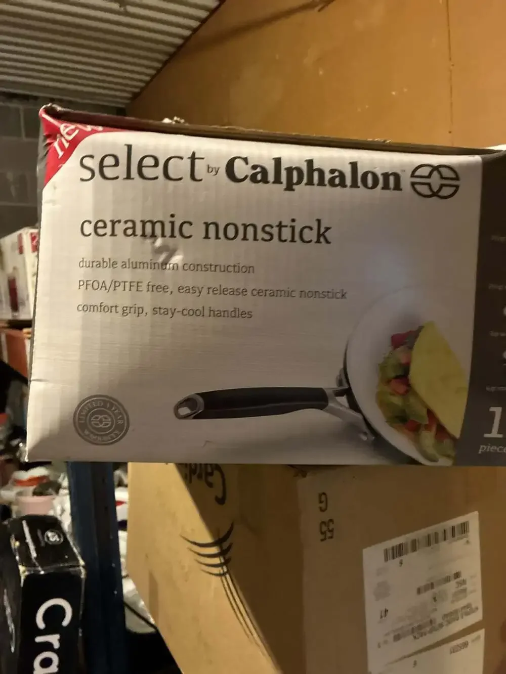 Select by Calphalon Ceramic Nonstick 10-Piece Cookware Set